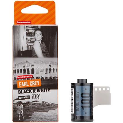 Pack 3 Rolos  Earl Grey 100 ISO 35mm - Preto e Branco