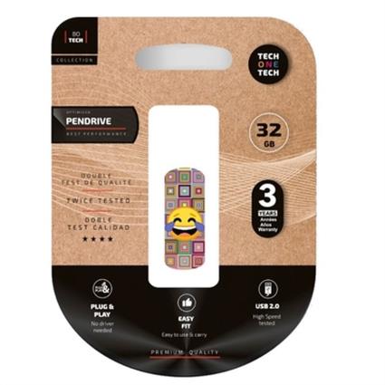 ClipTECH emoji meparto 32 Gb USB 2.0