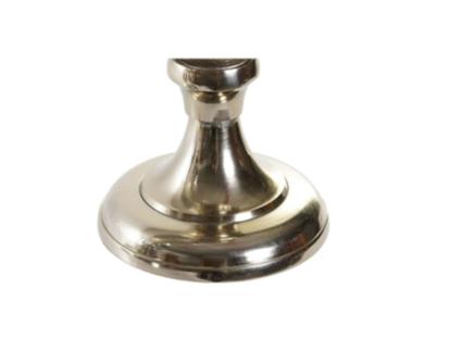 Vaso  Alumínio Prateado (2 pcs) (20 x 20 x 50 cm)