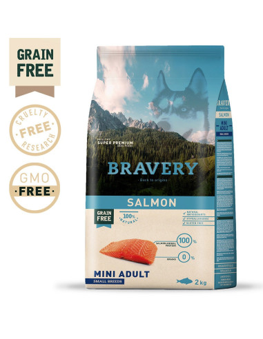 Adult Mini Salmon 7 Kg - Ração Seca Para Cães