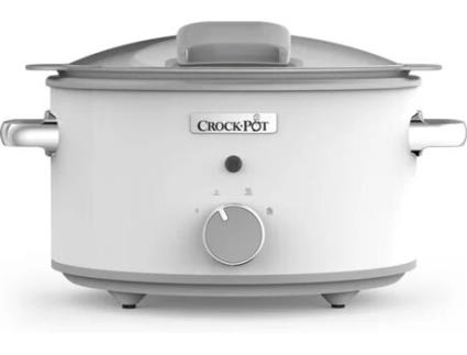 CSC038X DuraCeramic Olla de Cocción Lenta 4.5L Blanca