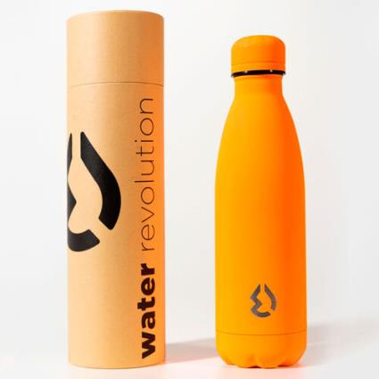 Garrafa 500 ML Water Revolution Laranja Fluor