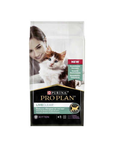 Purina  Liveclear Para Gatinho | Kitten - Perú 1,4 Kg - Ração Gato