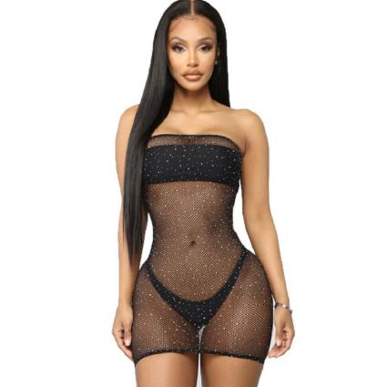 SHINNY-DRESS BODYSTOCKING SL