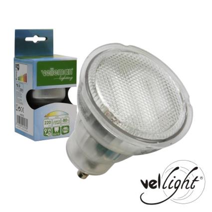 LÂMPADA GU10 9W 45W 230V ECO 220LM 2700K