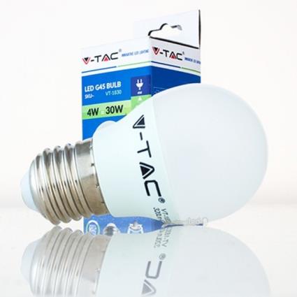 Lâmpada LED E27 4w»30W Luz Quente 320Lm G45 GOLFBALL