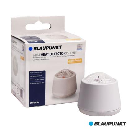 DETECTOR DE CALOR MINI C/ ALARME BAT 