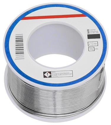 Rolo de Solda 60/40 1mm Estanho para Soldar (100g)