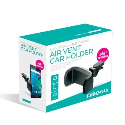 Suporte Universal de Smartphone para Carro Preto - 