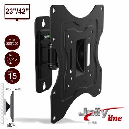 Suporte Lcd/Led 27/42' 15Kg Vesa 200/200 Preto - 