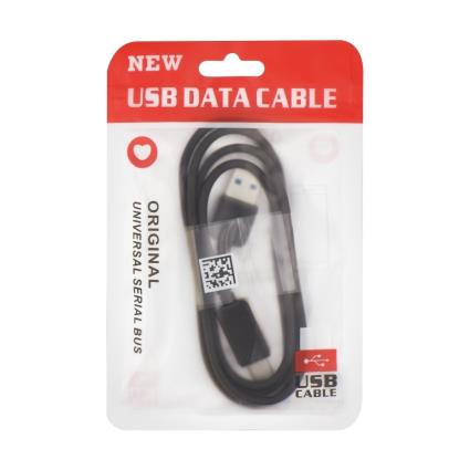 Cabo USB Tipo C 3.0 - Preto