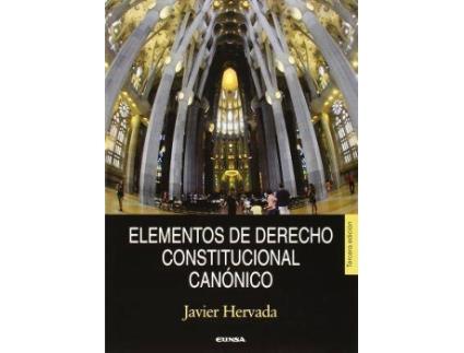 Livro Elementos de derecho constitucional canónico de Javier Hervada Xiberta (Espanhol)