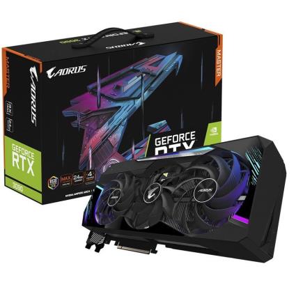 Placa Gráfica  GeForce RTX 3090 Aorus MASTER 24GB GDDR6X REV 2.0