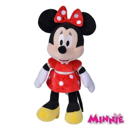 Peluche Minnie Vestido Vermelho 25 cm