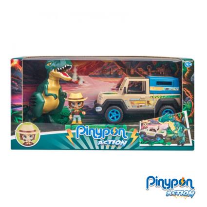 Pinypon Action Carrinha Pick Up c/ Dinossauro