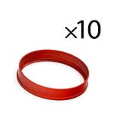 Torque HTC-16 Pack de Anillos 16mm Rojo