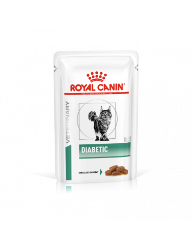 Royal Canin Diabetic Gato (gravy), Alimento Húmido Caixa - 12x85gr