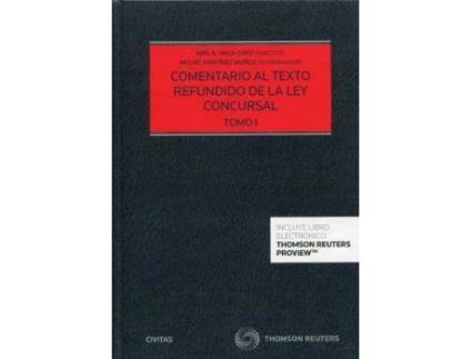 Livro Comentario al Texto Refundido de la Ley Concursal (2 Tomos) (Papel + e-book) de Martínez Muñoz, Miguel (Espanhol)