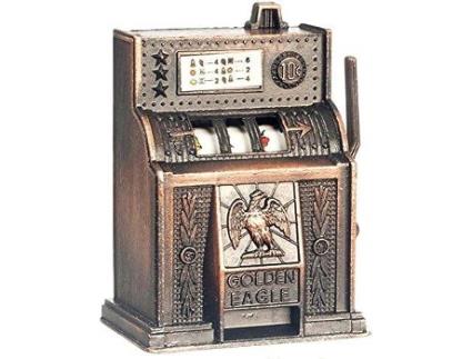 Mobiliário de Brincar  Old Fashioned Slot Machine (Idade Mínima: 4 Anos - 4.53x2.72x1.42 cm)