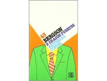 Livro Bergson de Pedro ChacóN Fuertes (Espanhol)