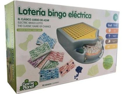 Jogo de Tabuleiro  Bingo Elétrico (Idade Mínima: 5)