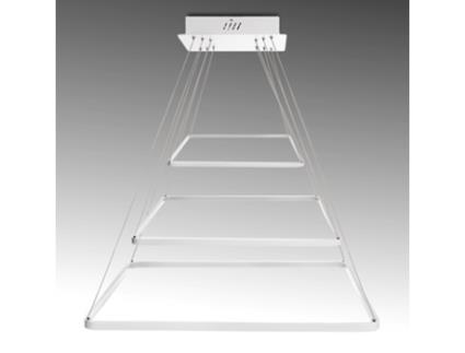 Candeeiro de Suspensão LED Square 36W Branco