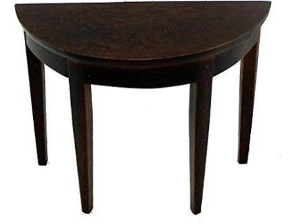 Mobiliário de Brincar  Half Moon Demi Table Miniature (Idade Mínima: 4 Anos - 7.48x5.91x3.94 cm)