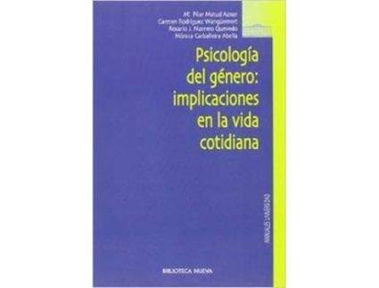 Livro Psicologia Del Genero Implicaciones En La Vida Cotidiana de Pilar Matud Aznar (Espanhol)