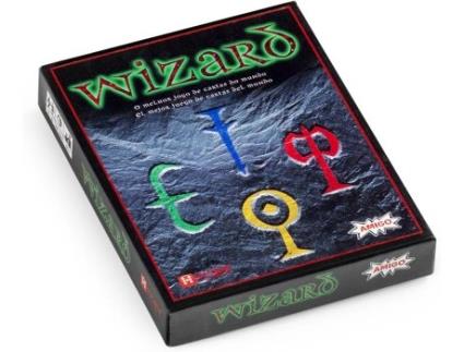 Jogo de Tabuleiro  Wizard (Idade Mínima: 10 -Nível Dificuldade: Intermédio)