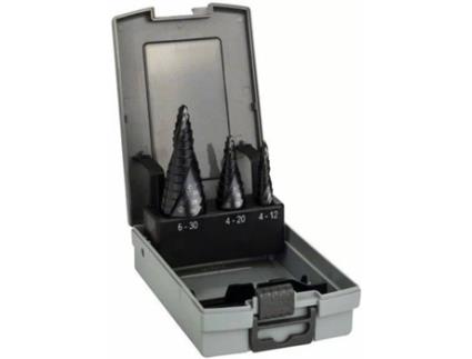 Conjunto 3 Brocas Escalonadas para Metal  2608588069