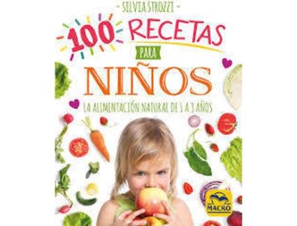 Livro 100 Recetas Para Niños de Silvia Strozzi (Italiano)