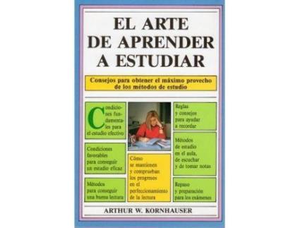 Livro El arte de aprender a estudiar de Arthur W. Kornhauser (Espanhol)