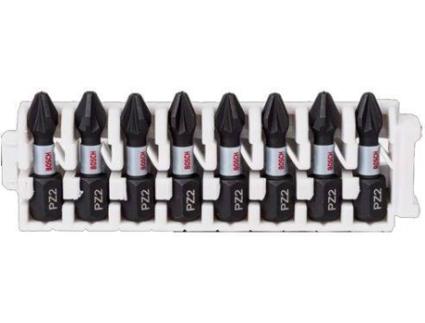 Conjunto 8 Pontas de Aparafusadora Impacto  2608522325