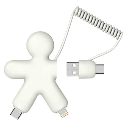 Adaptador USB A/USB C/Lightning 