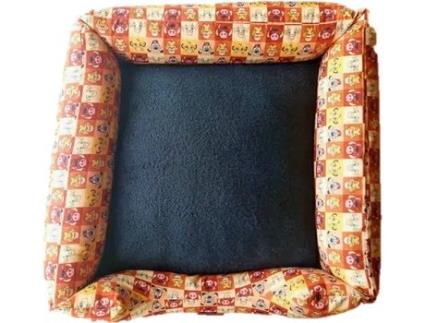 Cama para Cães e Gatos  Ninho Hakuna S (Multicor - 45x45 cm - Algodão)