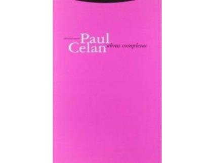 Livro Paul Celan: Obras Completas de Paul Celan (Espanhol)