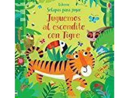 Livro Juguemos Al Escondite Con Tigre de Sam Taplin (Espanhol)