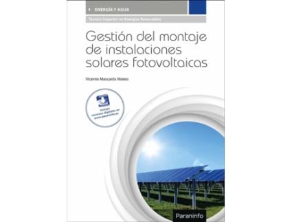 Livro Gestión Del Montaje Instalaciones Solares Fotovoltaicas de Vários Autores (Espanhol)