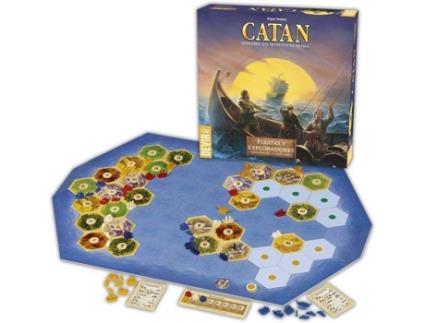 Jogo de Tabuleiro  Catan Piratas Y Exploradores