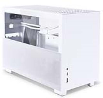 Caixa Mini-ITX  Q58,Branca, PCIE 4.0 Edition