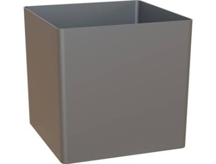 Vaso  Oslo (21.5x21.5x21.5cm - Cinzento)