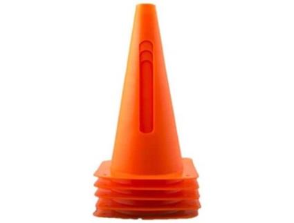 Treino de Agilidade  Cone Flexível 4 Unidades (30 cm)