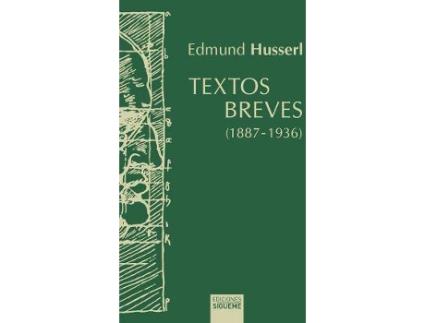 Livro Textos breves (1887-1936) de Husserl, Edmund (Espanhol)