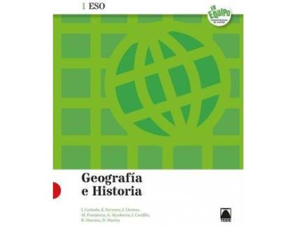 Livro Geografía e Historia 1 ESO - En Equipo de Cortada Cortada, Jaume (Espanhol)