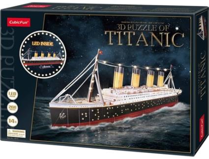 Puzzle 3D  Titanic (14 anos - 226 peças)