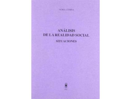 Livro Análisis de la realidad social : situaciones de Núria Codina I Solã (Espanhol)
