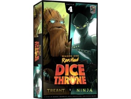 Jogo de Tabuleiro  Dice Throne: Season One Rerolled - Treant v Ninja (8 anos)