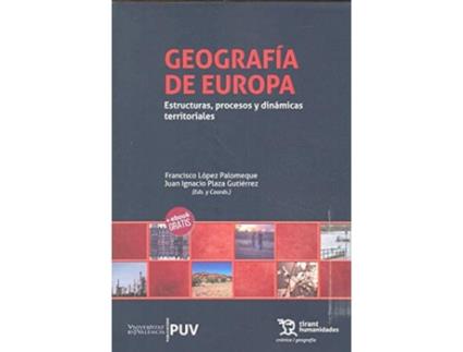 Livro Geografía De Europa de Francisco López Palomeque (Espanhol)