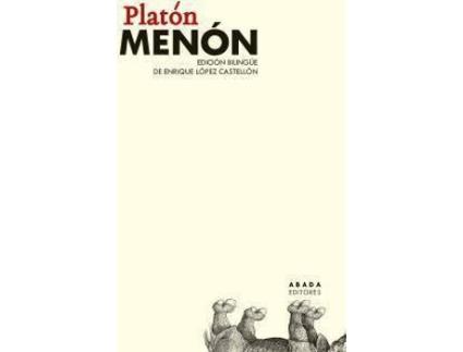 Livro Menón o la virtud de Platon, Editado And (Espanhol)