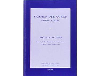 Livro Examen del Coran de Nicholas (Latim)